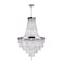 Cwi Lighting Vast 17 Light Down Chandelier With Chrome Finish 5078P32C (Clear) - alternate 1